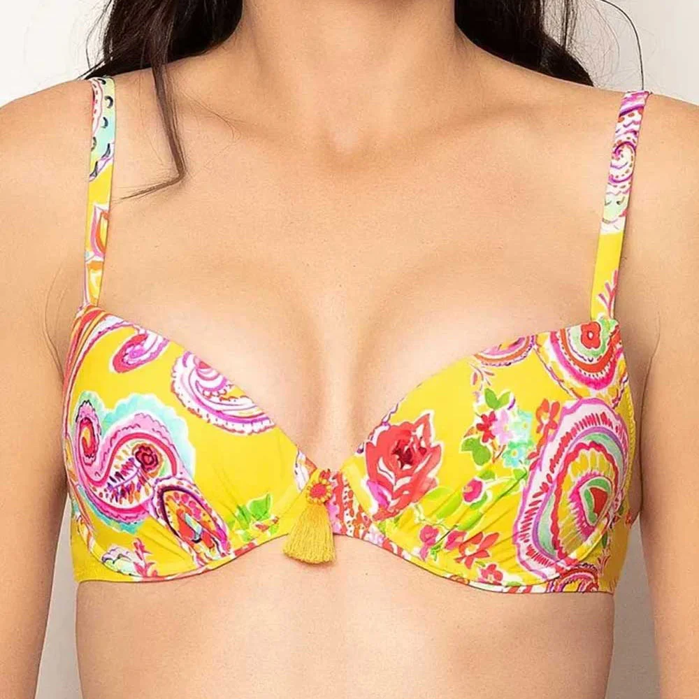 Купальний ліф з ущільненими чашками Antigel - La Holi - Зображення 2