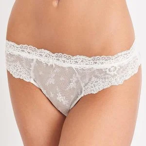 Трусики сліпи Aubade Belle D Ispahan - слонової кістки, 3