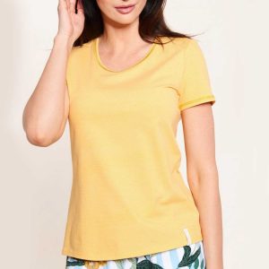 Жіноча футболка з бавовни - BH 21