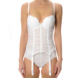 Корсет з пажами для панчох Chantal Thomass - Tulle Fronce