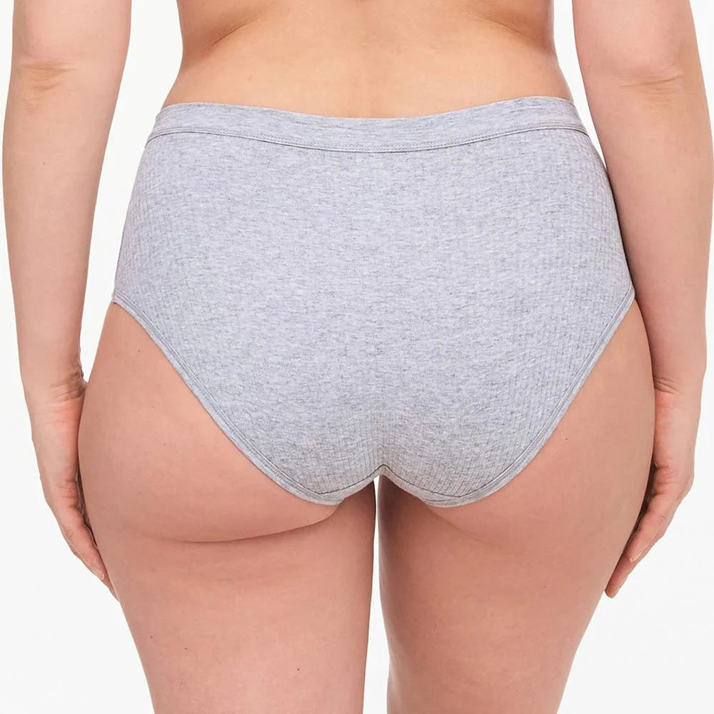 Високі труси сліп з бавовни Chantelle - Cotton Comfort - Зображення 4