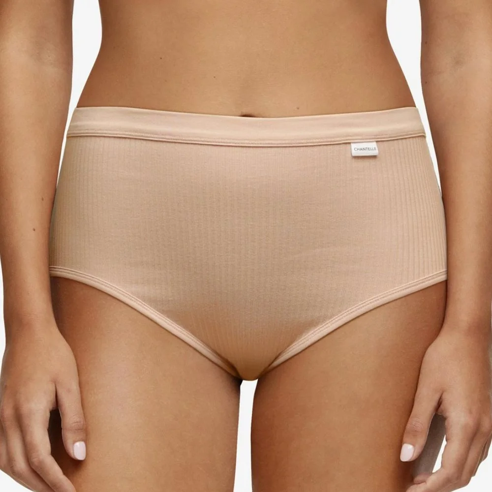 Високі труси сліп з бавовни Chantelle - Cotton Comfort - Зображення 7