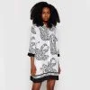 Домашнее платье-сорочка из вискозы DKNY - DKNY