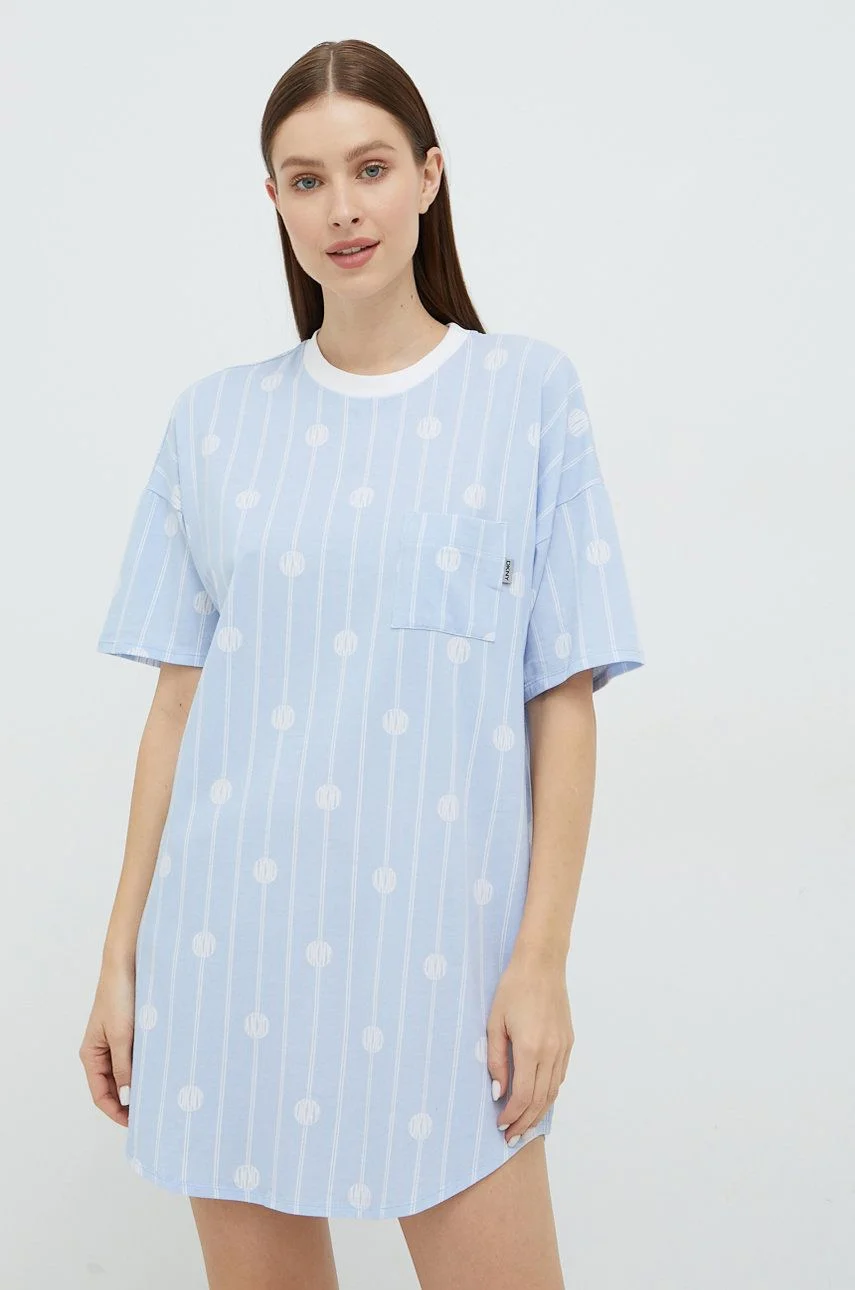 Нічна бавовняна сорочка DKNY - DKNY - Зображення 3