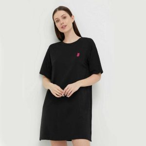 Туніка жіноча з бавовни та віскози DKNY - DKNY