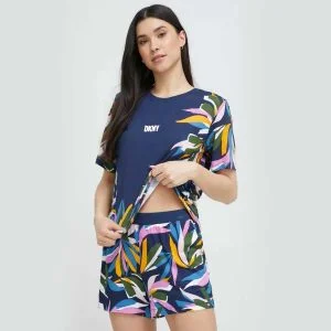 Піжама футболка з шортами DKNY - DKNY