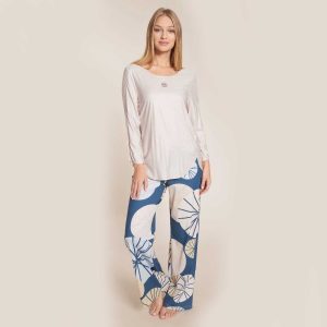 Жіноча піжама з широкими брюками Feraud — Couture