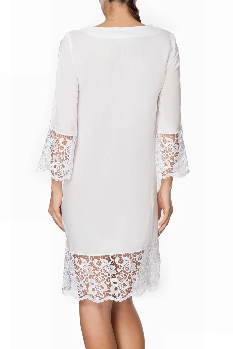 Біла пляжна туніка Lise Charmel - Plage et Ville - Зображення 4