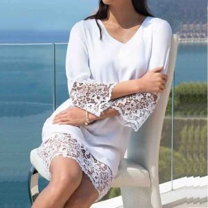 Біла пляжна туніка Lise Charmel - Plage et Ville