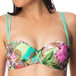 Купальний ліф бандо із щільними чашками Lise Charmel Orchidée