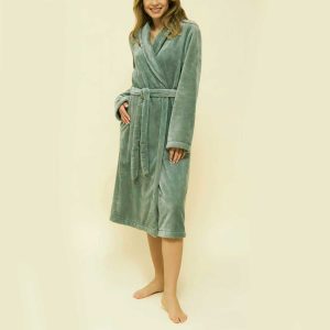 Теплий жіночий халат Rosch - New Romance